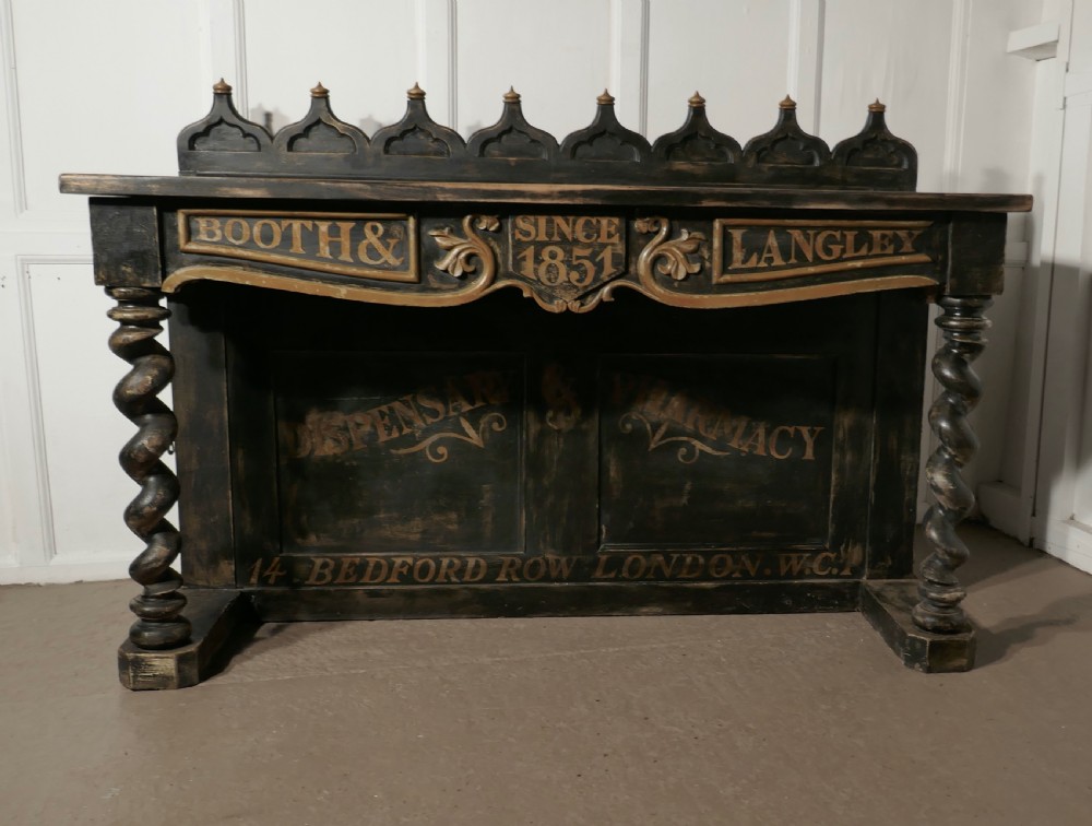 Booth and Langley Dispensing Pharmacy Shop Counter