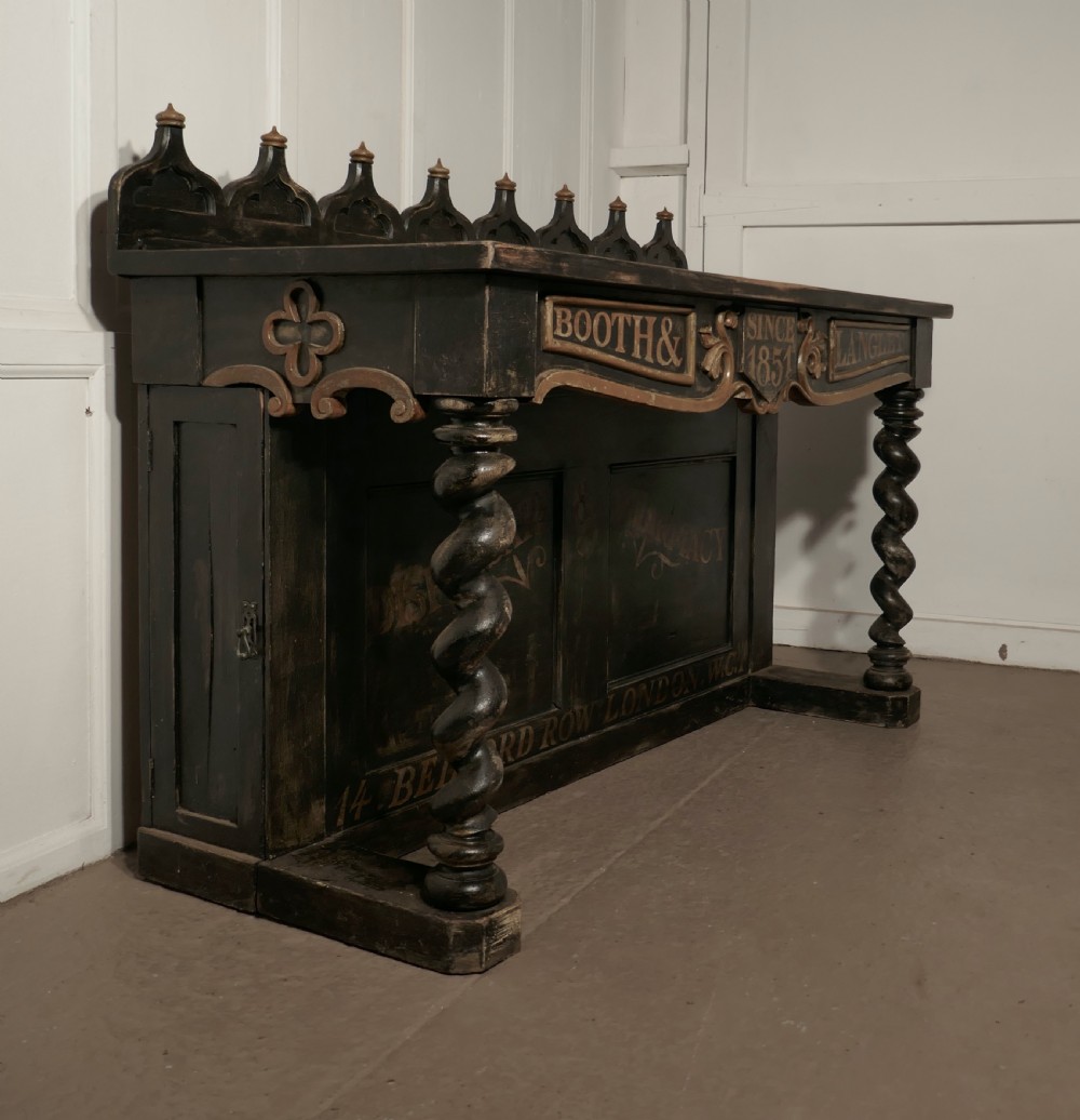 Booth and Langley Dispensing Pharmacy Shop Counter View VIII
