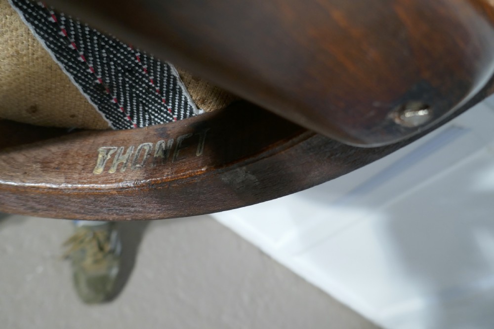 Victorian Bentwood Swivel Piano Stool by Thonet View V