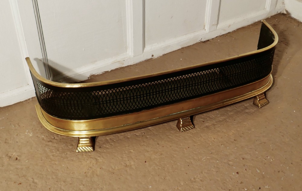 Early Victorian Fireside Fender