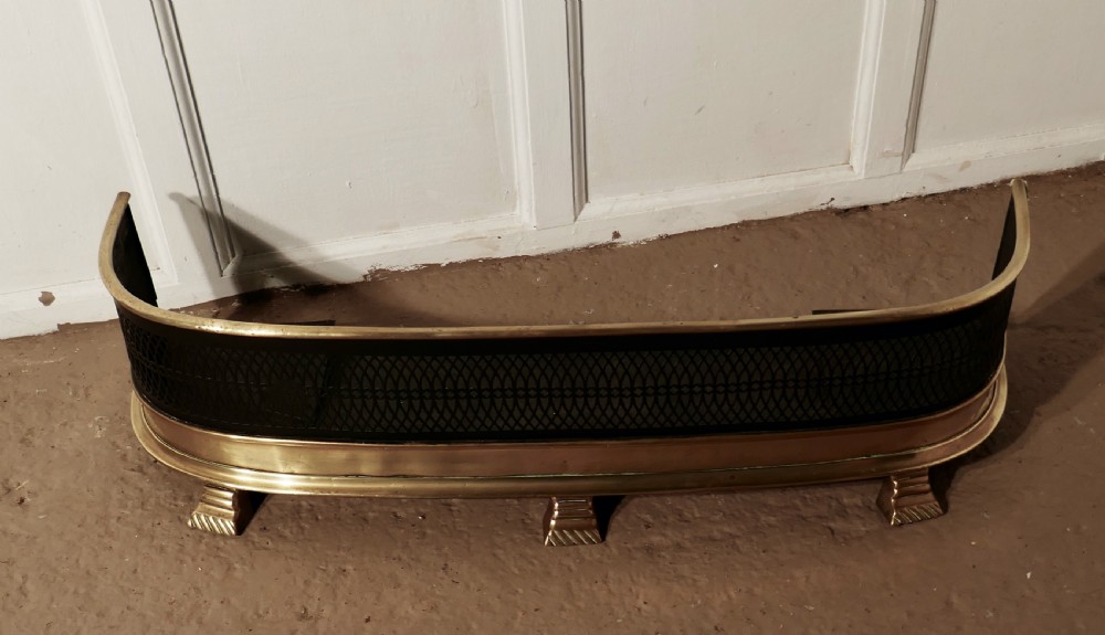 Early Victorian Fireside Fender View II