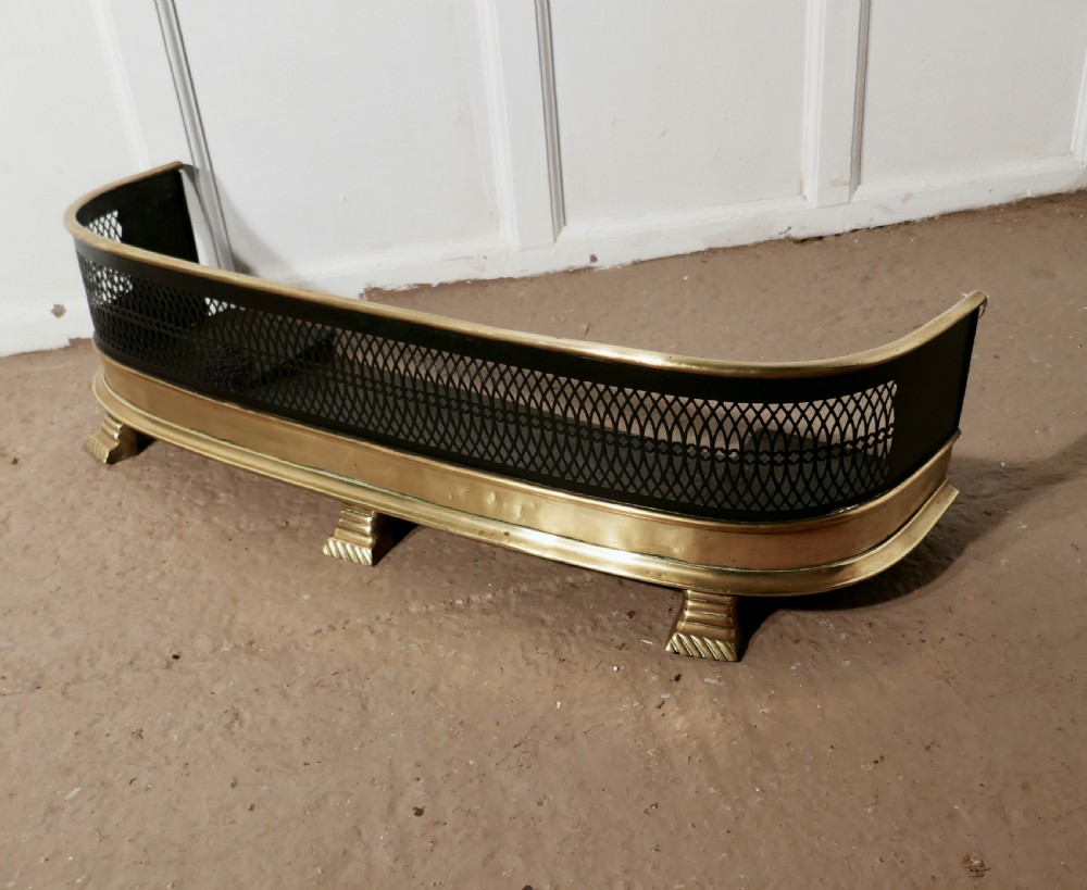 Early Victorian Fireside Fender View IV