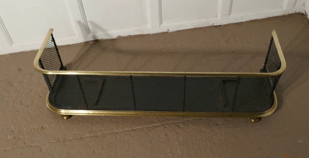 Victorian Nursery Fire Guard or Club Fender  View VI