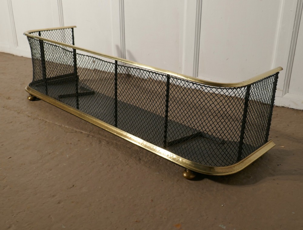 Victorian Nursery Fire Guard or Club Fender  View VII