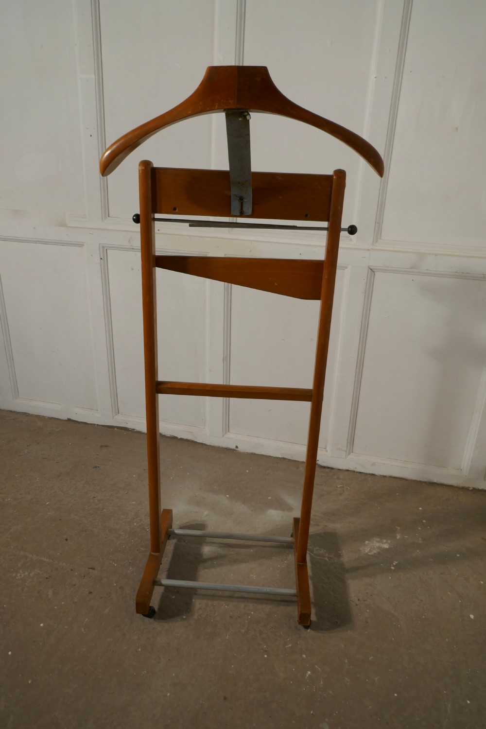 Art Deco Gentleman’s Suit Hanger or Night Stand, the Versatile Valet, by Corby of Windsor View V