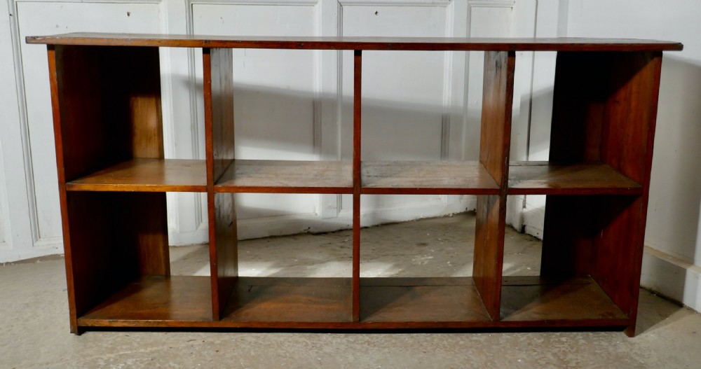 Rustic Dark Pine Shoe Tidy  View II