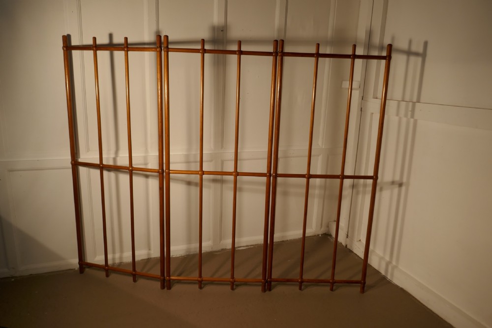 Victorian Arts and Crafts Pitch Pine Room Divider 