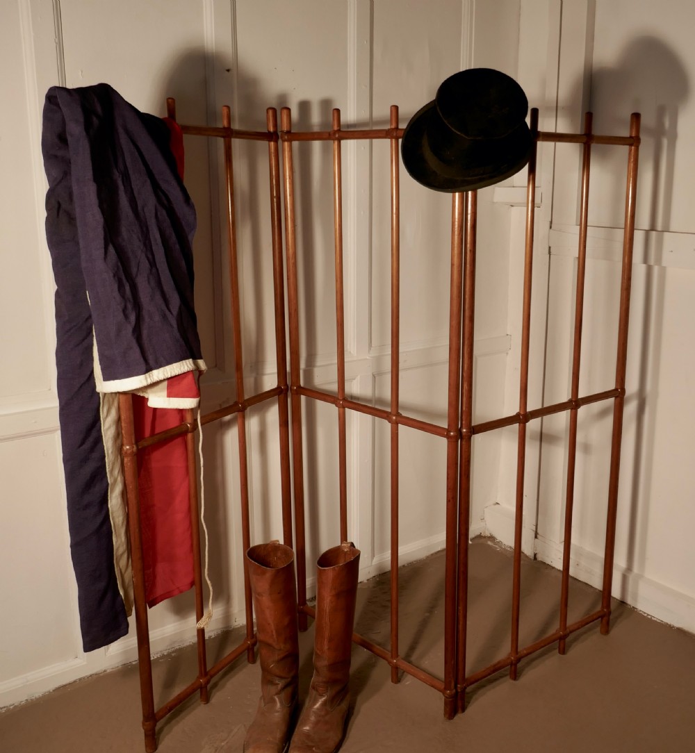 Victorian Arts and Crafts Pitch Pine Room Divider  View IV