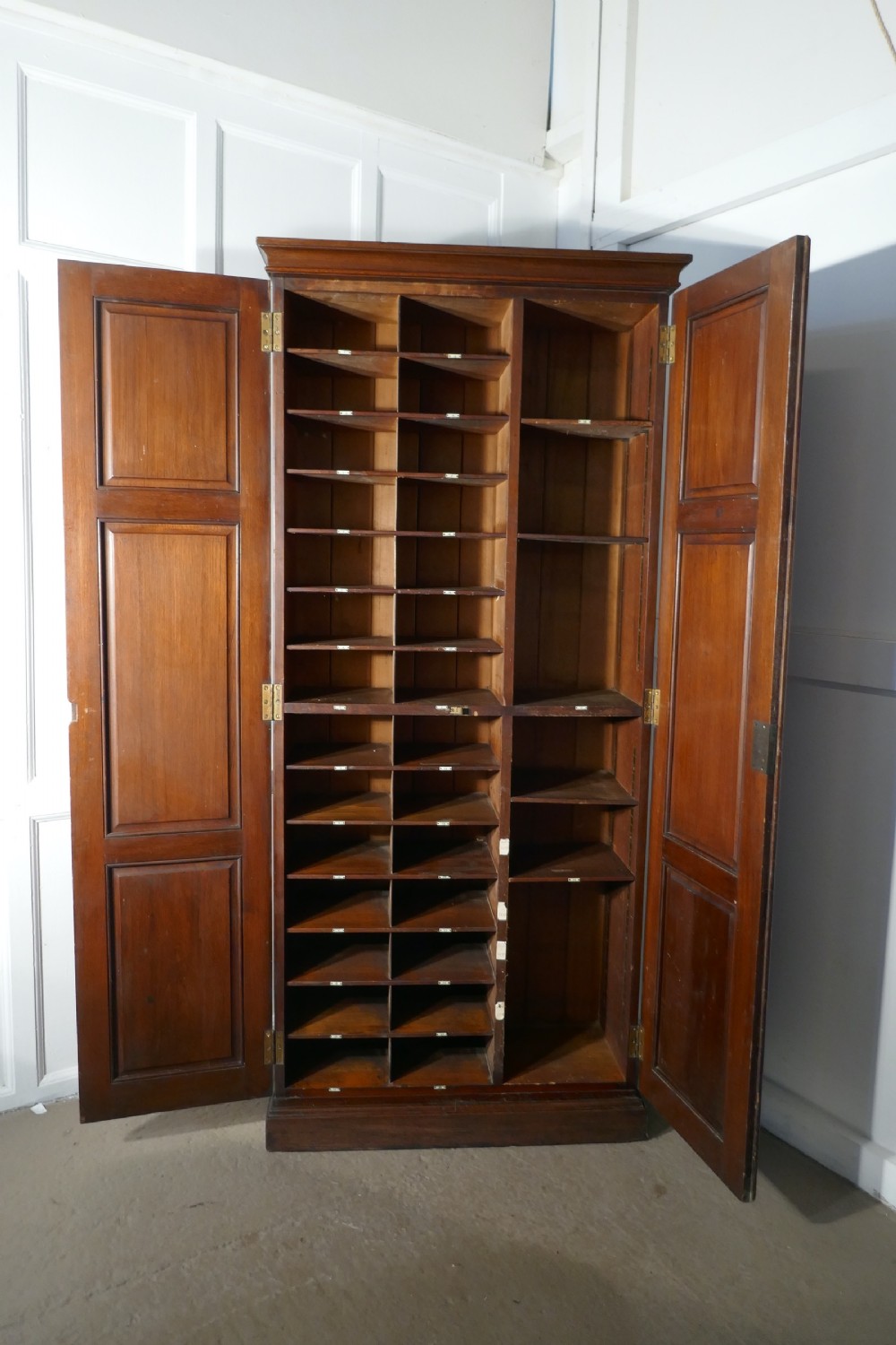 Tall Fitted 19th Century Mahogany Estate Cupboard View III