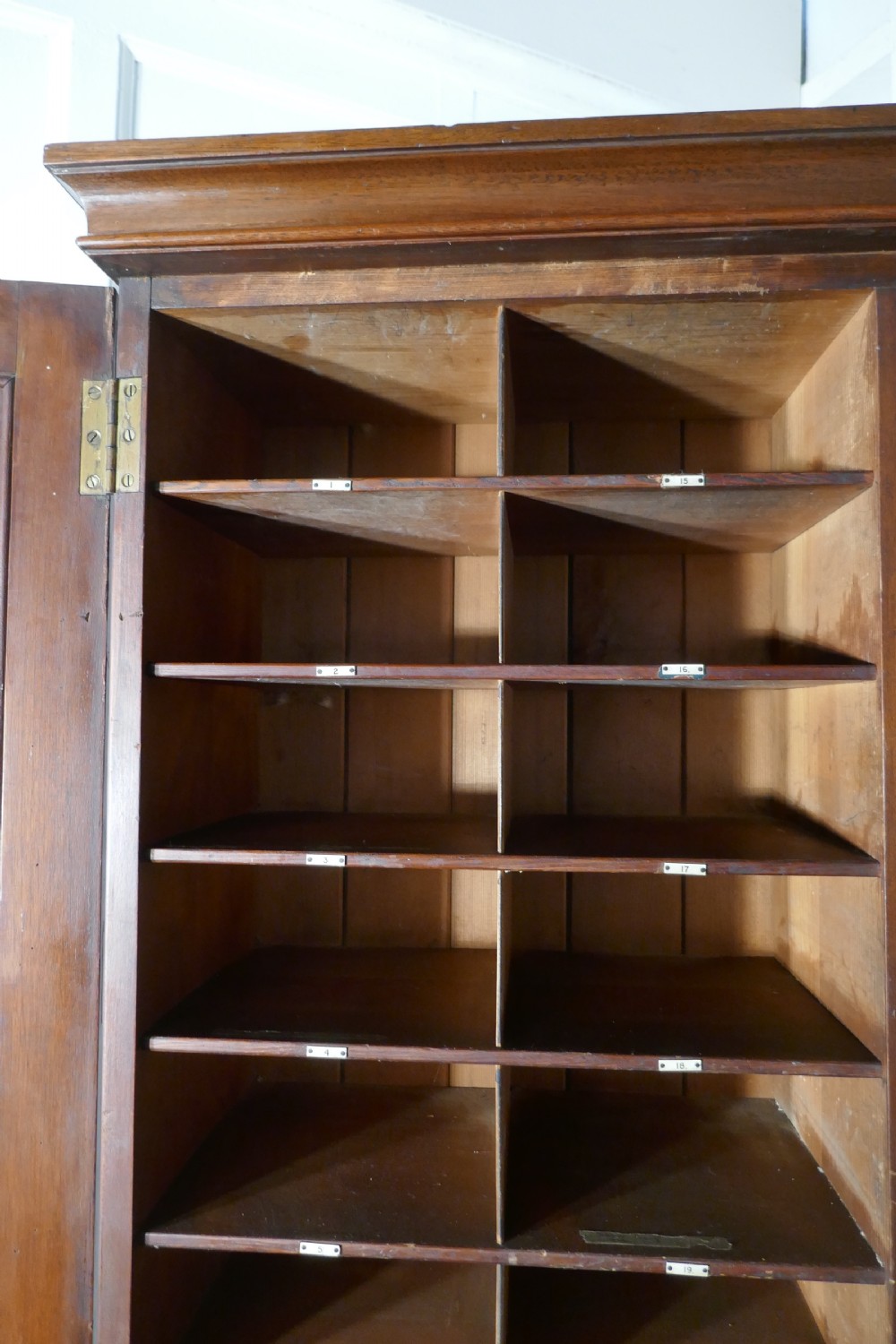 Tall Fitted 19th Century Mahogany Estate Cupboard View IV