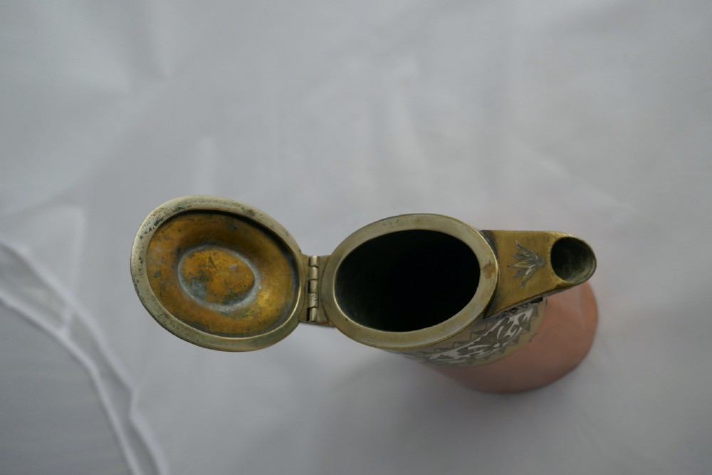 Hukin and Heath Coffee or Chocolate Pot, Arts and Crafts Gothic Style View VI
