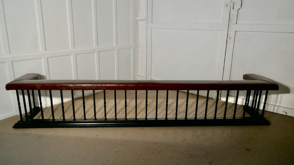 Almost 10ft long Iron and Leather Club Fender