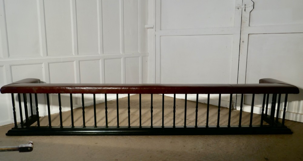 Almost 10ft long Iron and Leather Club Fender View III