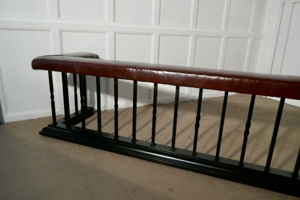 Almost 10ft long Iron and Leather Club Fender View IV