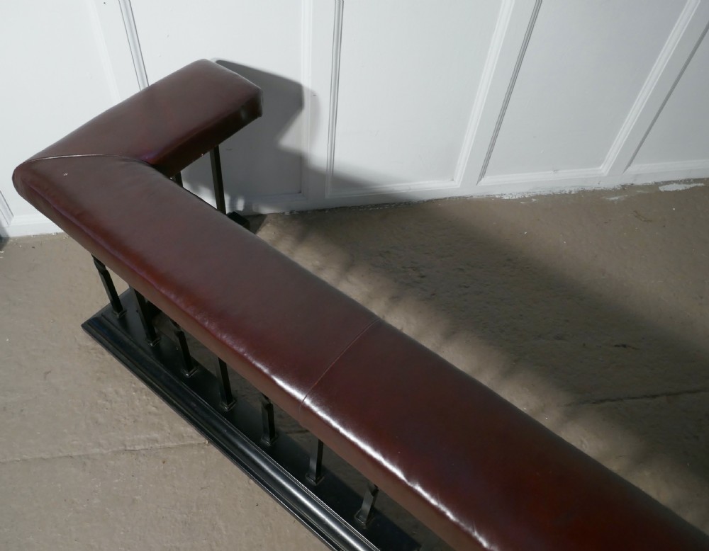 Almost 10ft long Iron and Leather Club Fender View VII