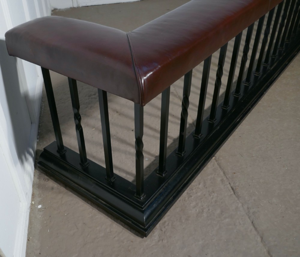 Almost 10ft long Iron and Leather Club Fender View VIII