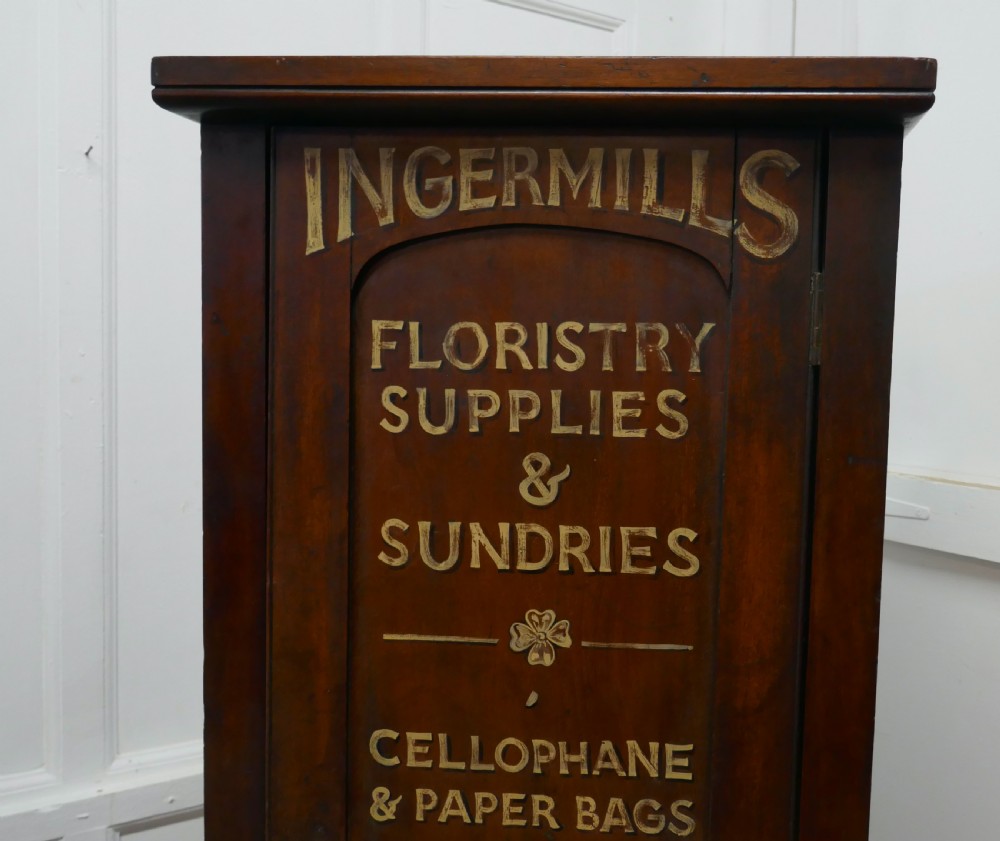 Victorian Mahogany Tall Shelved Shop Cupboard,   View VI
