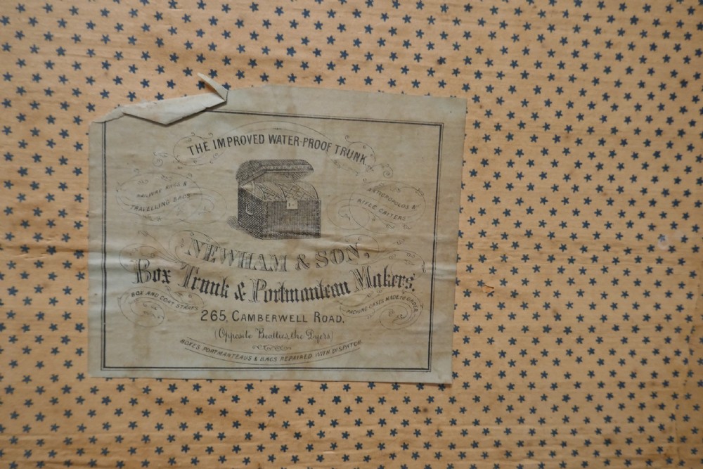 A Victorian Pine Newham and Son’s Fishermans Chest  View V
