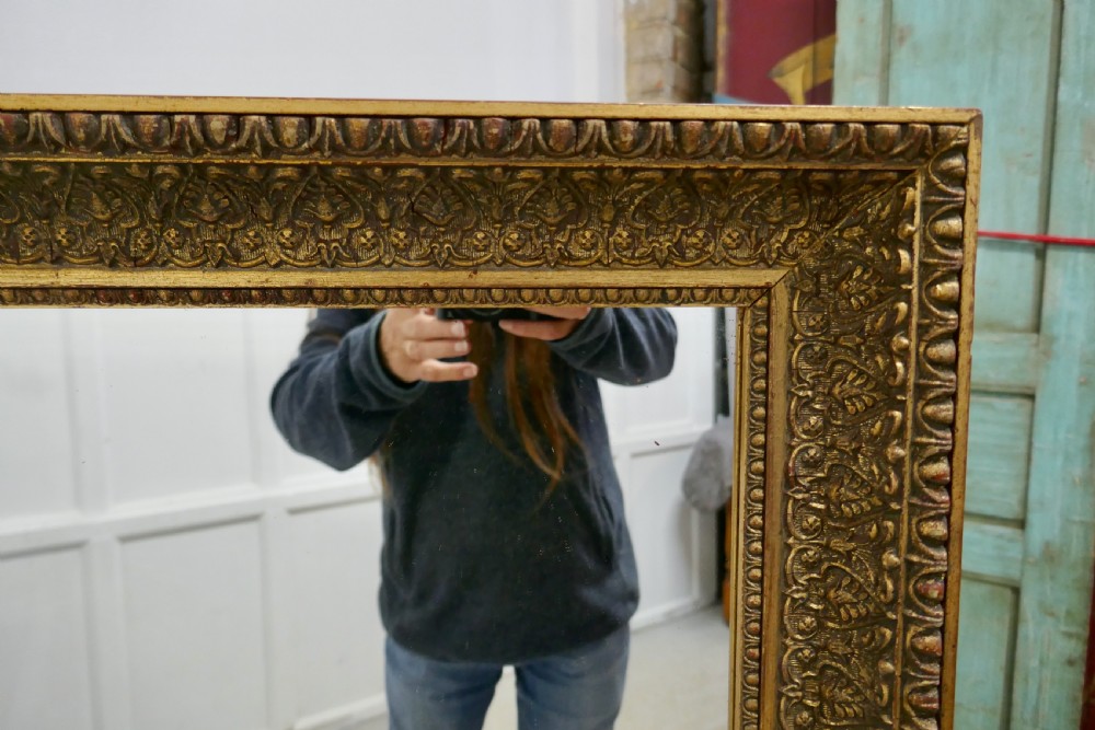 A 19th Century French Large Gilt Mirror View V
