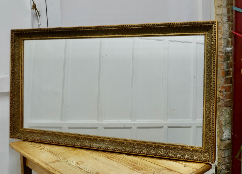 A 19th Century French Large Gilt Mirror View VIII