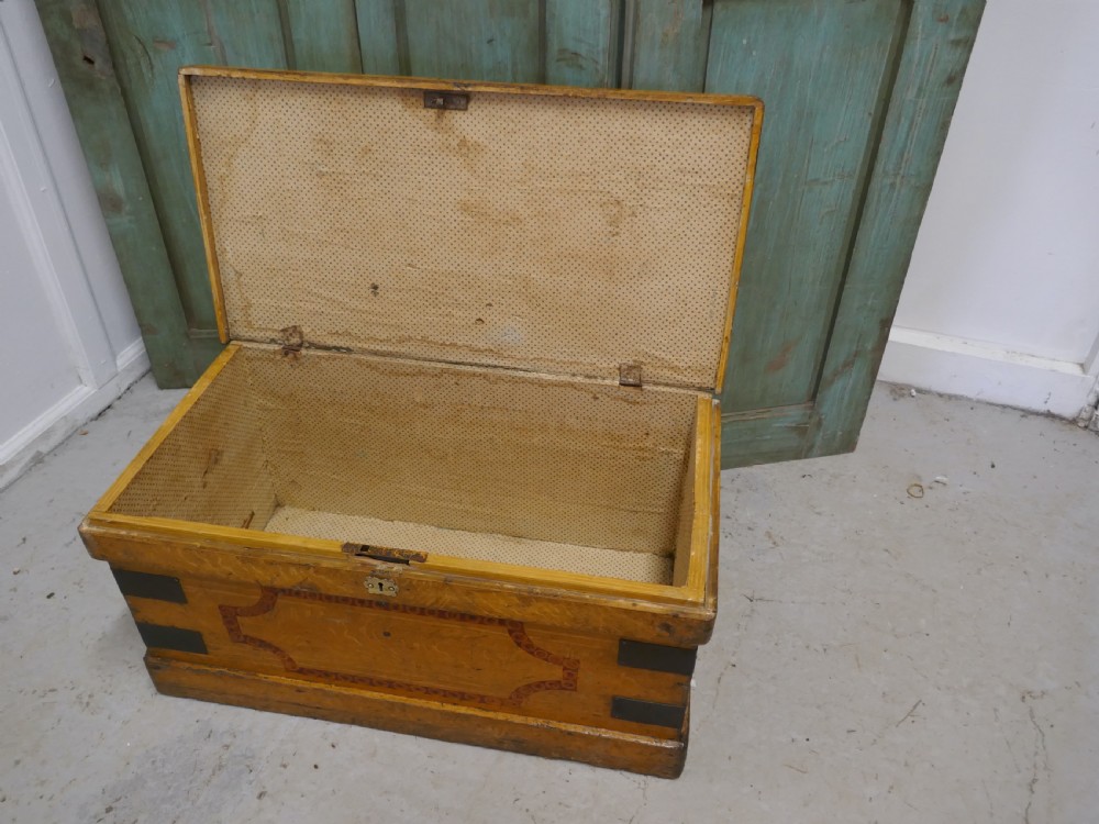  A Victorian Pine Blanket Chest  View IV
