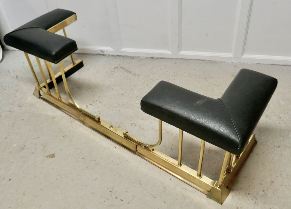 Good Quality Brass and Leather Club Fender
