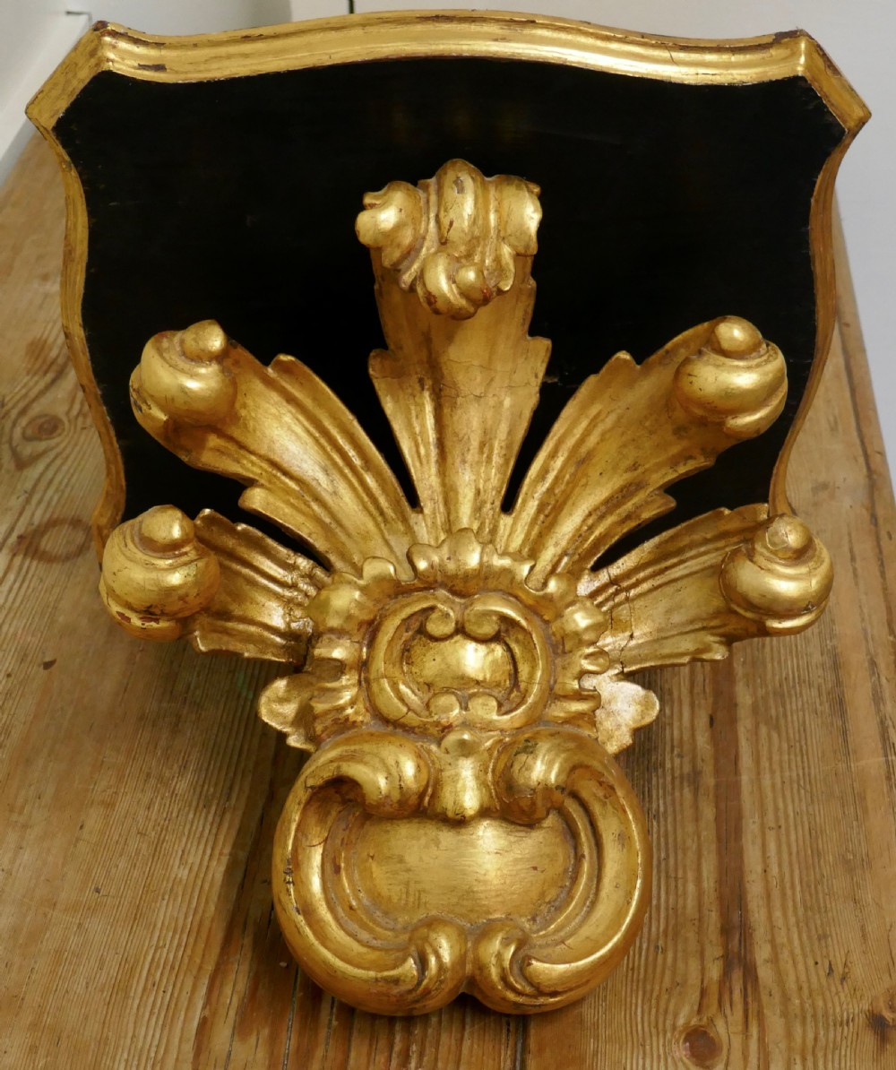A 19th Century Carved Gilt Wall Bracket  View VIII