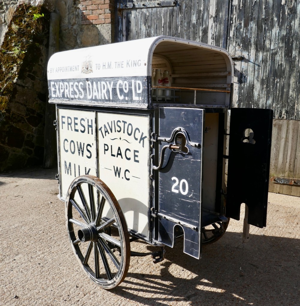 Edwardian Express Dairy Delivery Milk Cart View VI