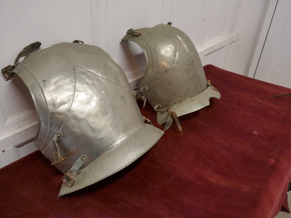 19th C French Vintage Armour, Brest Plate and Back Plate  View III