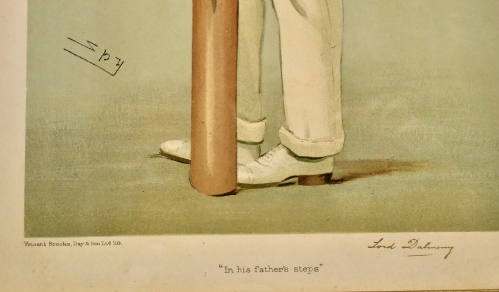 Collection of 4 Vanity Fair Cricketing  Themed “Spy”Prints View VII
