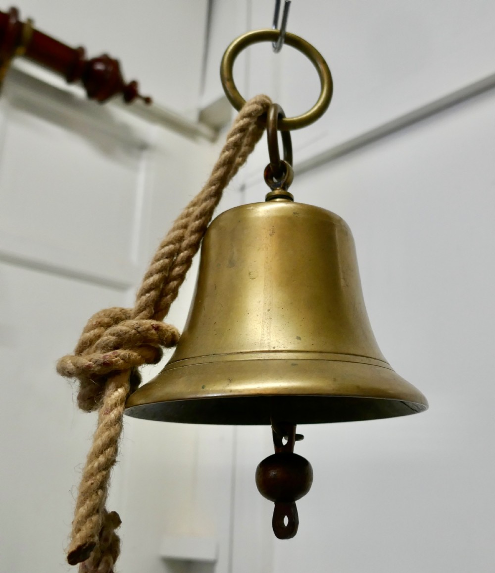 19th Century Ships Bell with Broad Arrow Stamp  View III