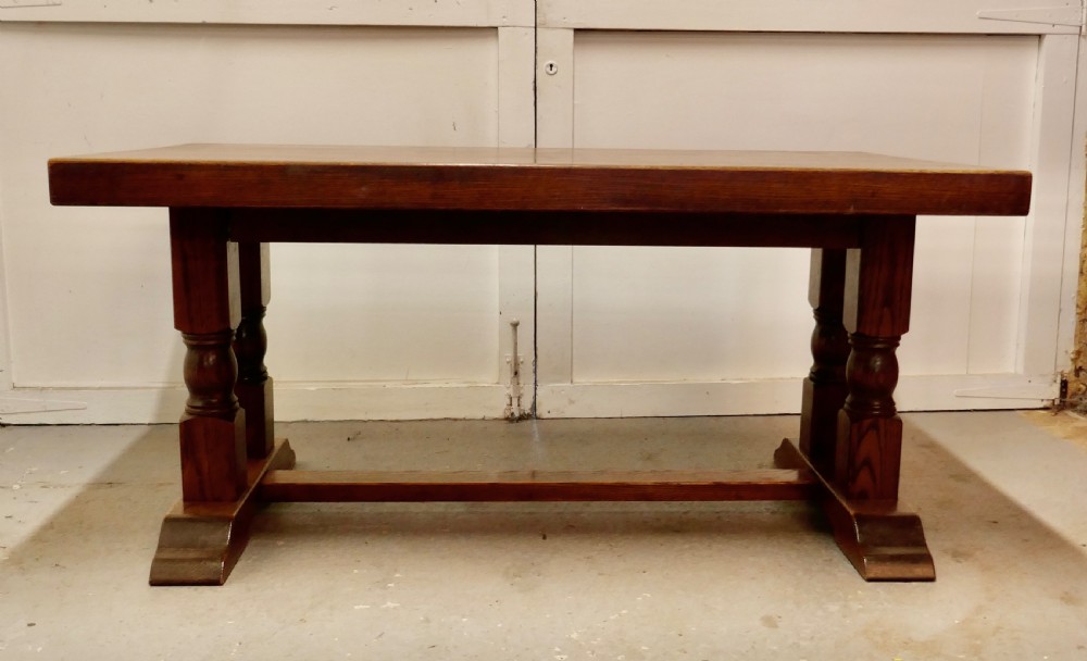 Country Oak Refectory Table View II