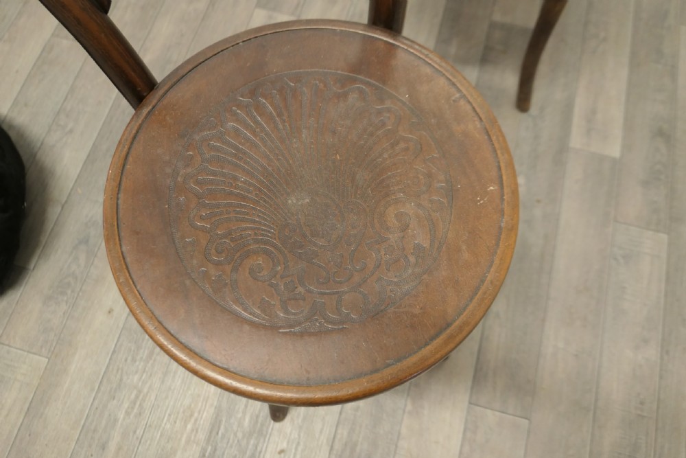 Pair of  Thonet Bistro Bentwood Chairs  View VI