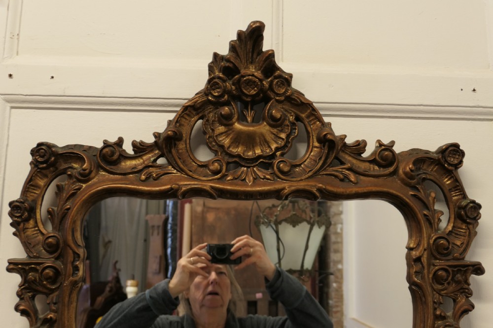 Pair of 19th Century French Gilt Mirrors View V