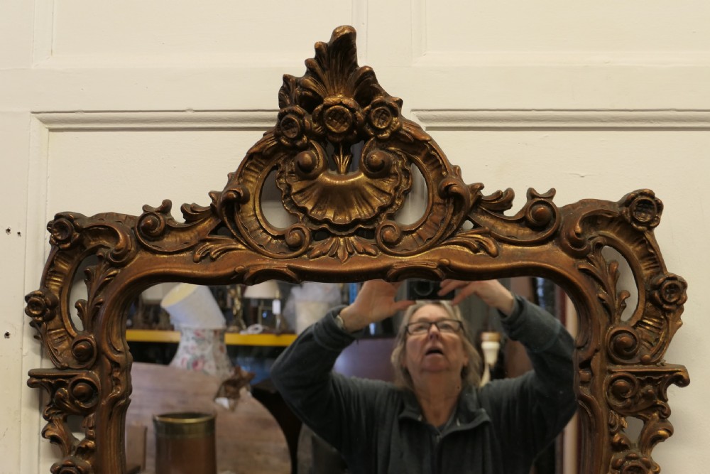 Pair of 19th Century French Gilt Mirrors View VIII
