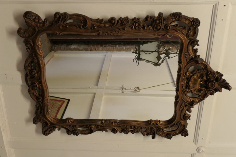 Pair of 19th Century French Gilt Mirrors View IX