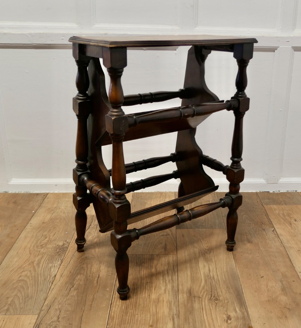 Metamorphic Library Step and High Stool View III