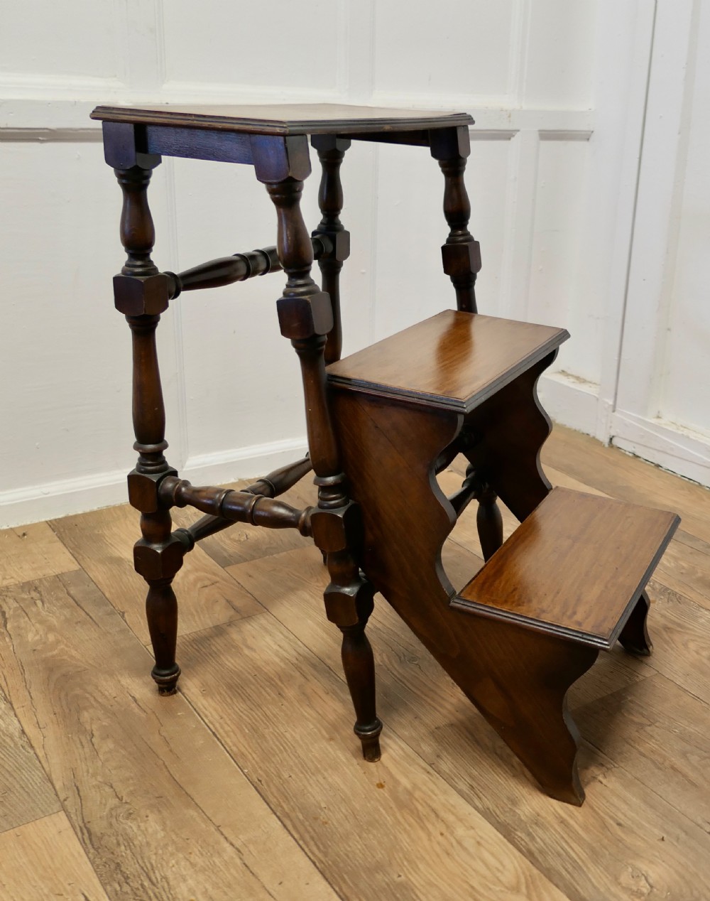 Metamorphic Library Step and High Stool View V