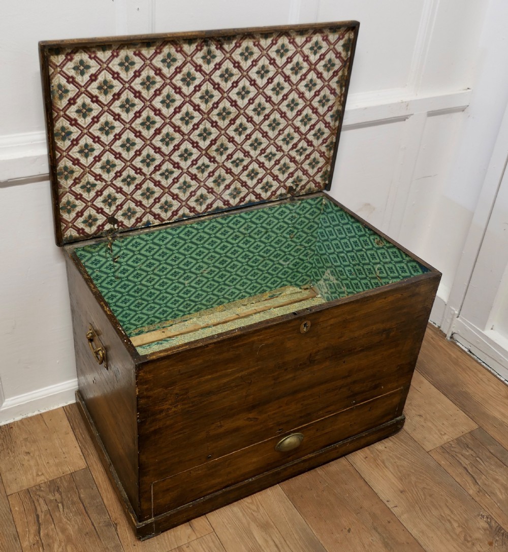  Victorian Solid Pine Mule Chest. View IV