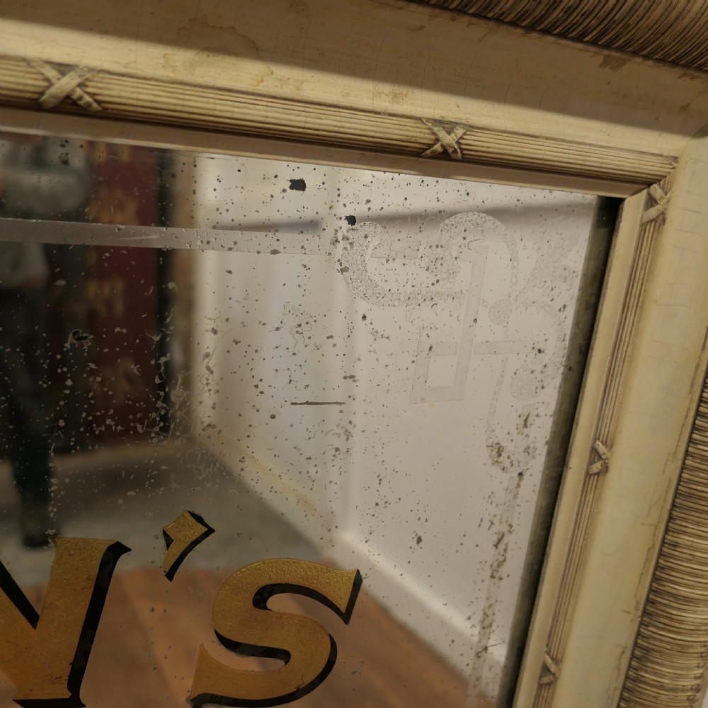 A Large McEwan’s Pale India Ale Advertising Mirror, Pub Sign Mirror for McEwans’s View XII