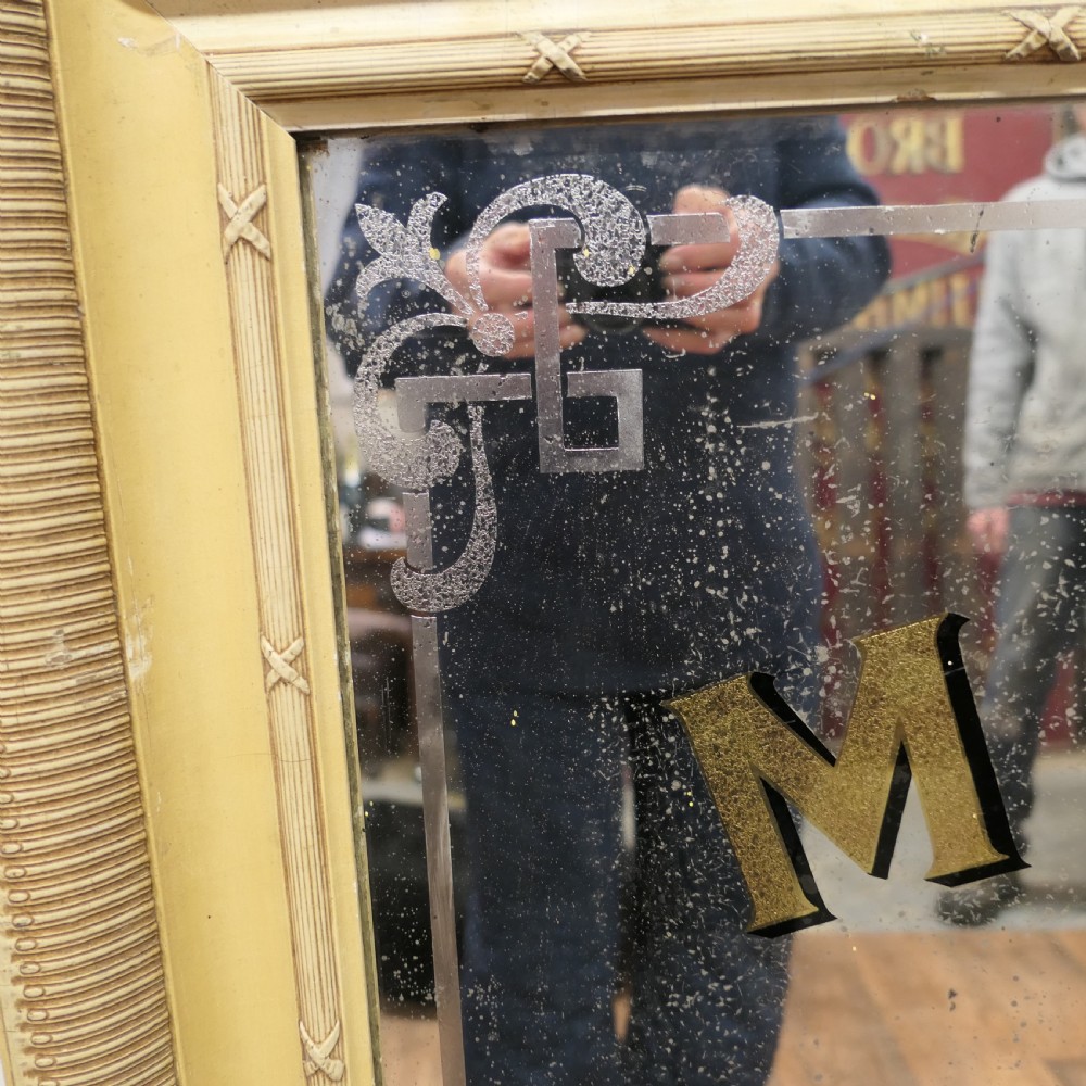 A Large McEwan’s Pale India Ale Advertising Mirror, Pub Sign Mirror for McEwans’s View XIII