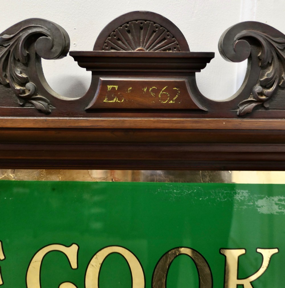  Eel and Pie Shop Advertising Wall Mirror Sign View X