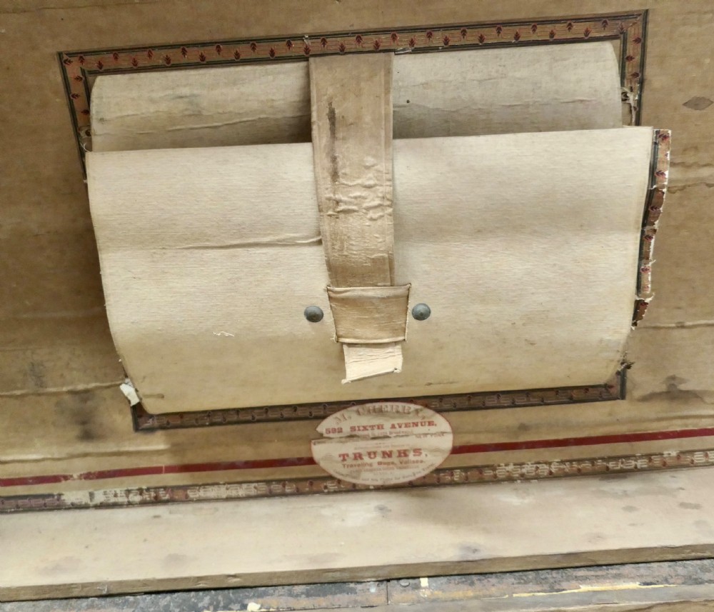 19th Century American “M Cherry” Travel Chest or Steamer Trunk,   View VII