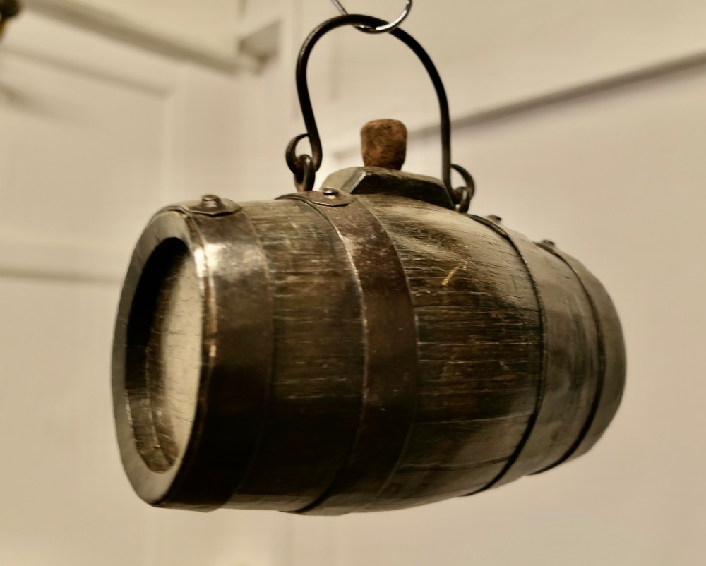 Welsh Oak Cider Flask, Welsh Oak Harvest Costrel View VII