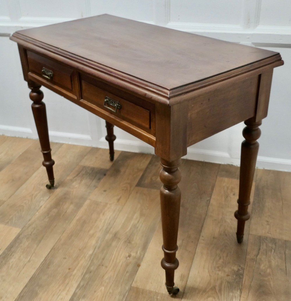 Attractive Victorian Writing or Side Table View V