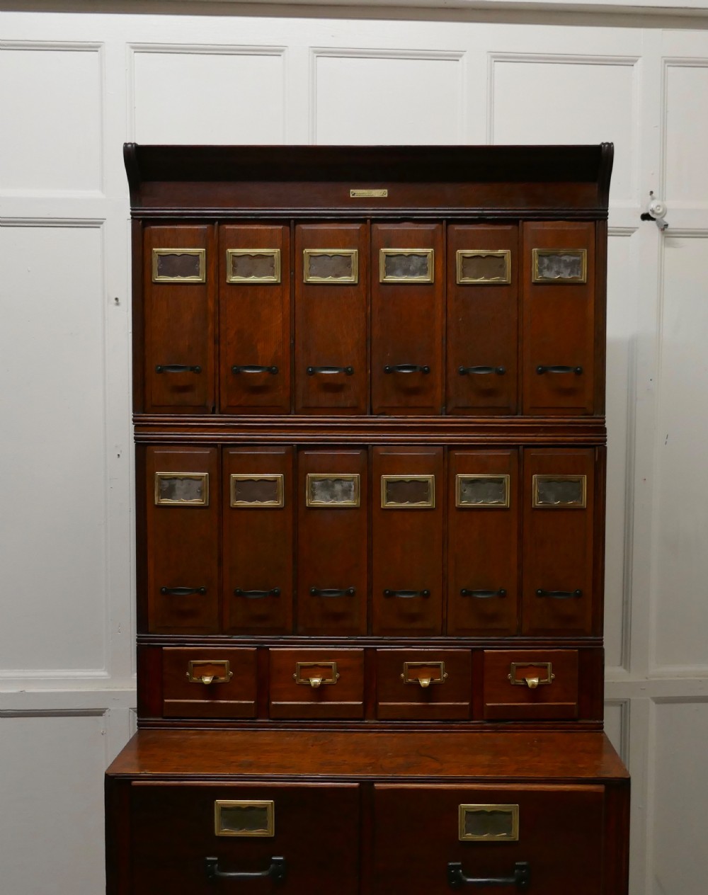Superb American Stacking Filing Cabinet by Yawman and Erbe  View III
