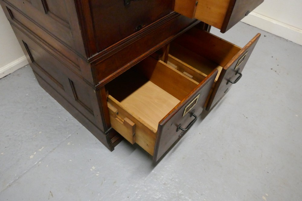 Superb American Stacking Filing Cabinet by Yawman and Erbe  View VIII