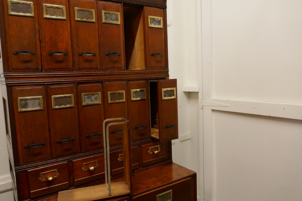 Superb American Stacking Filing Cabinet by Yawman and Erbe  View XII