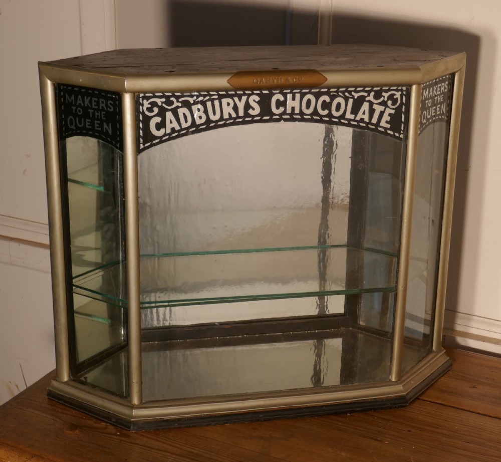 Cadbury’s Art Deco Display Cabinet, Art Deco Crome View II