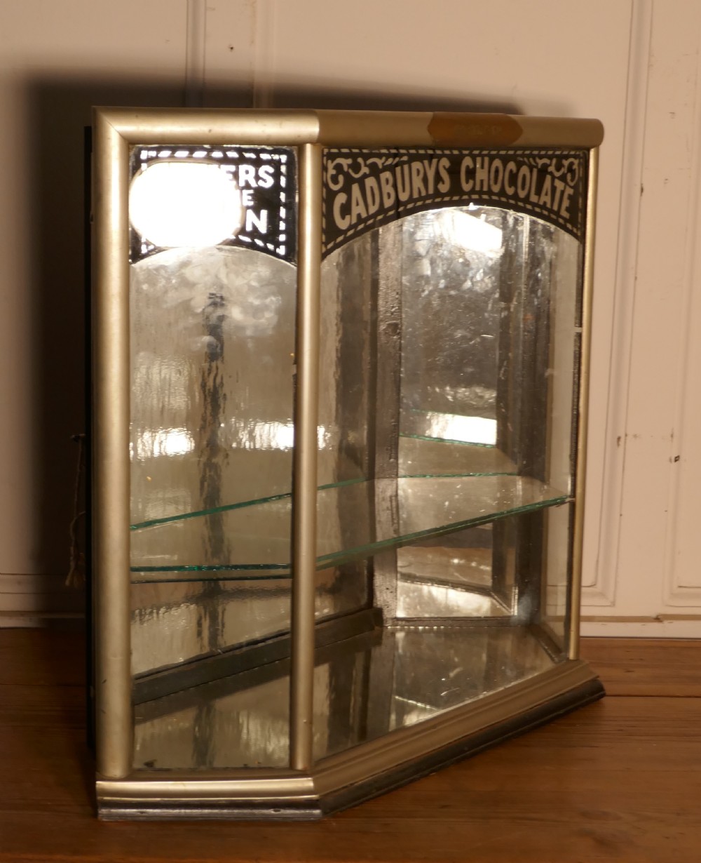 Cadbury’s Art Deco Display Cabinet, Art Deco Crome View VI